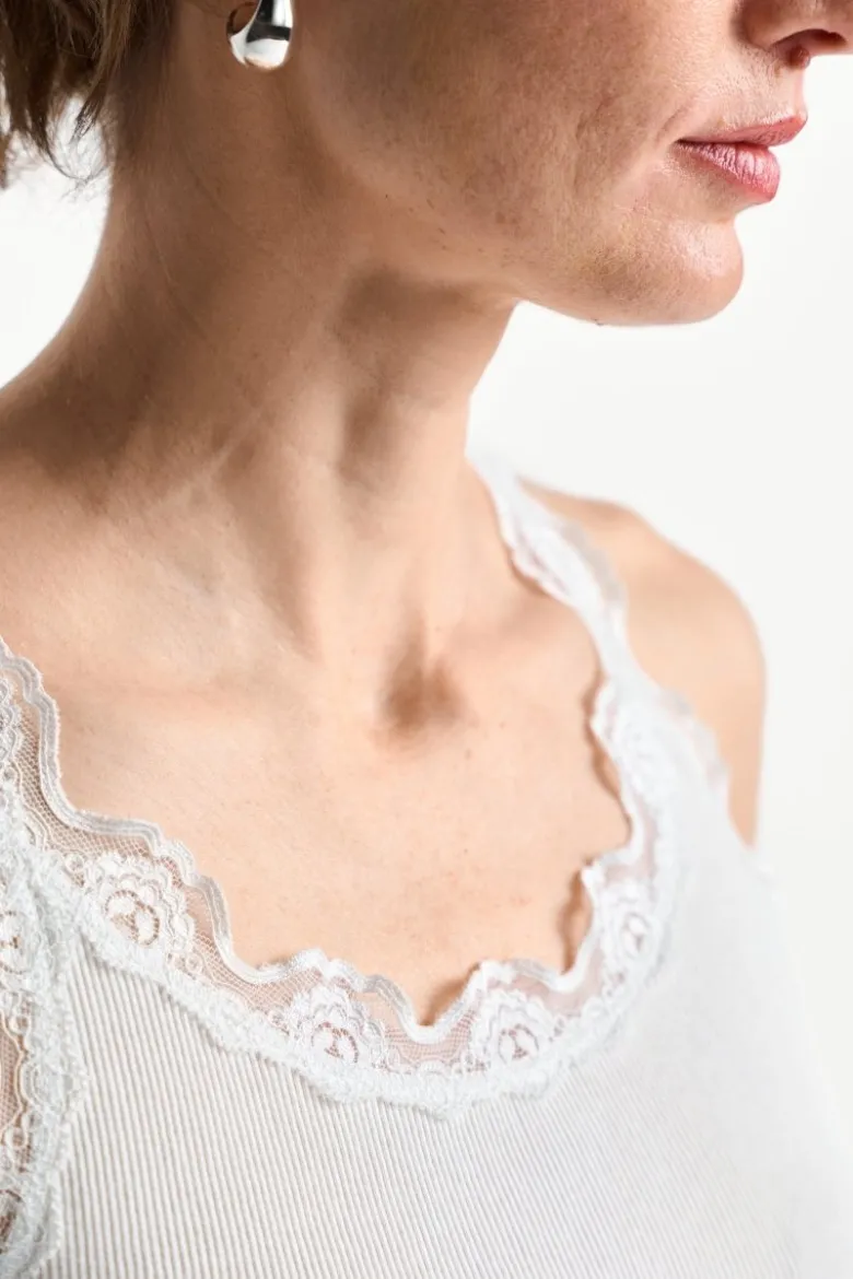Tanktop mit Spitze