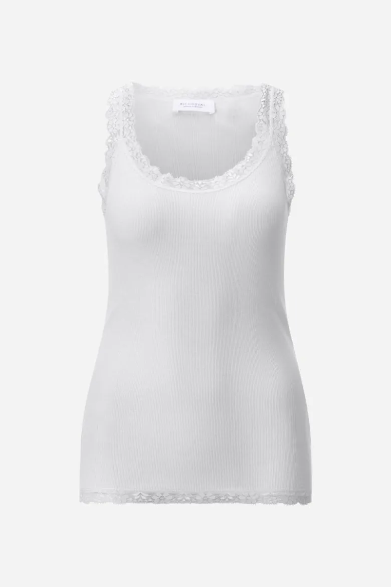 Tanktop mit Spitze
