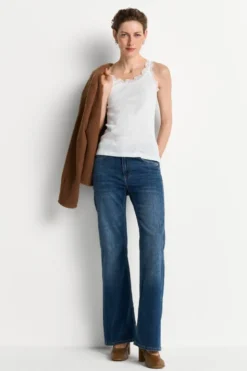 Tanktop mit Spitze