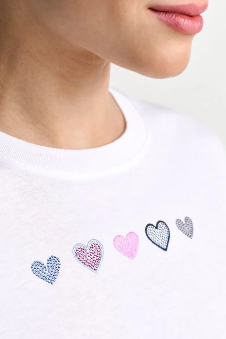 T‑Shirt aus Baumwolle