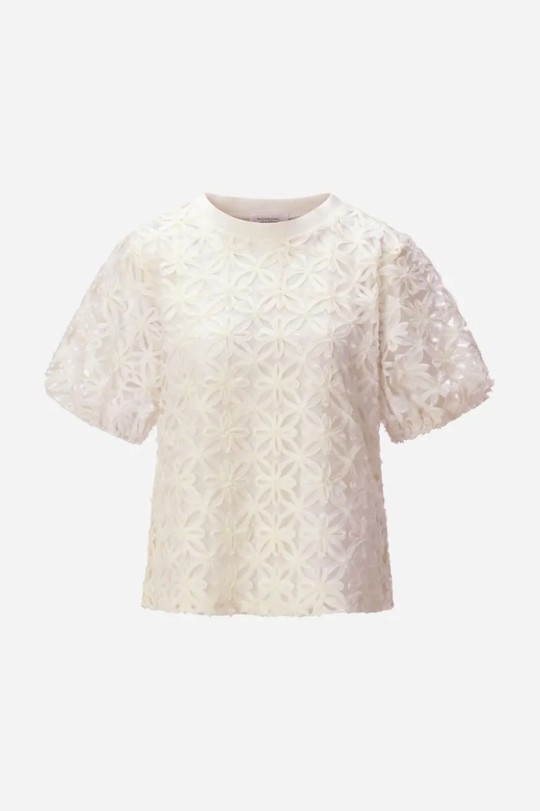 T-Shirt aus Spitze