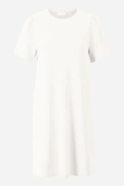 T-Shirt-Kleid mit Puffärmeln