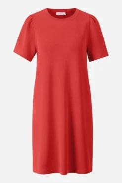 T-Shirt-Kleid mit Puffärmeln
