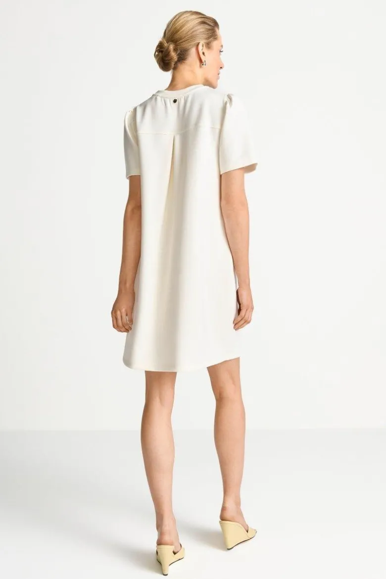 T-Shirt-Kleid mit Puffärmeln