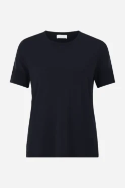 T-Shirt mit gerippten Ärmelabschlüssen