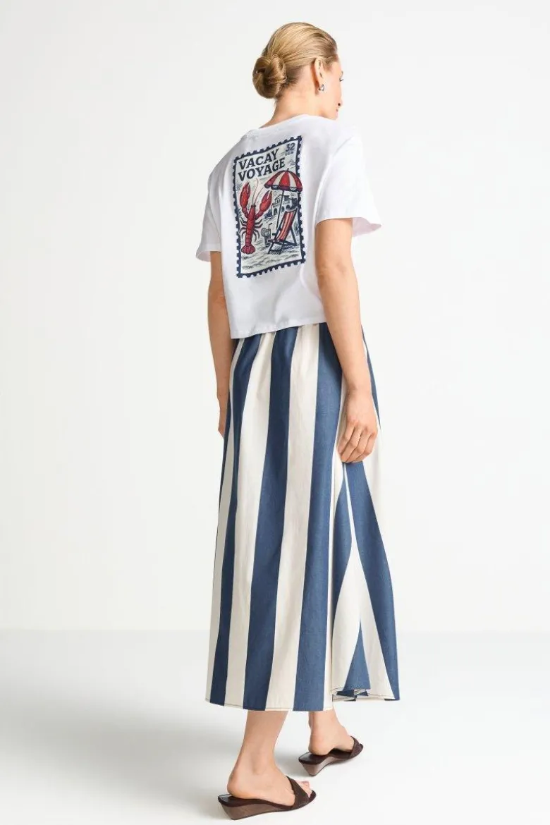T-Shirt mit Knoten