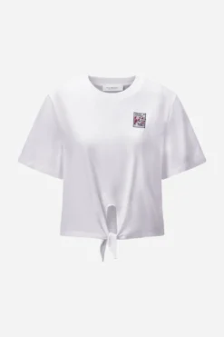 T-Shirt mit Knoten