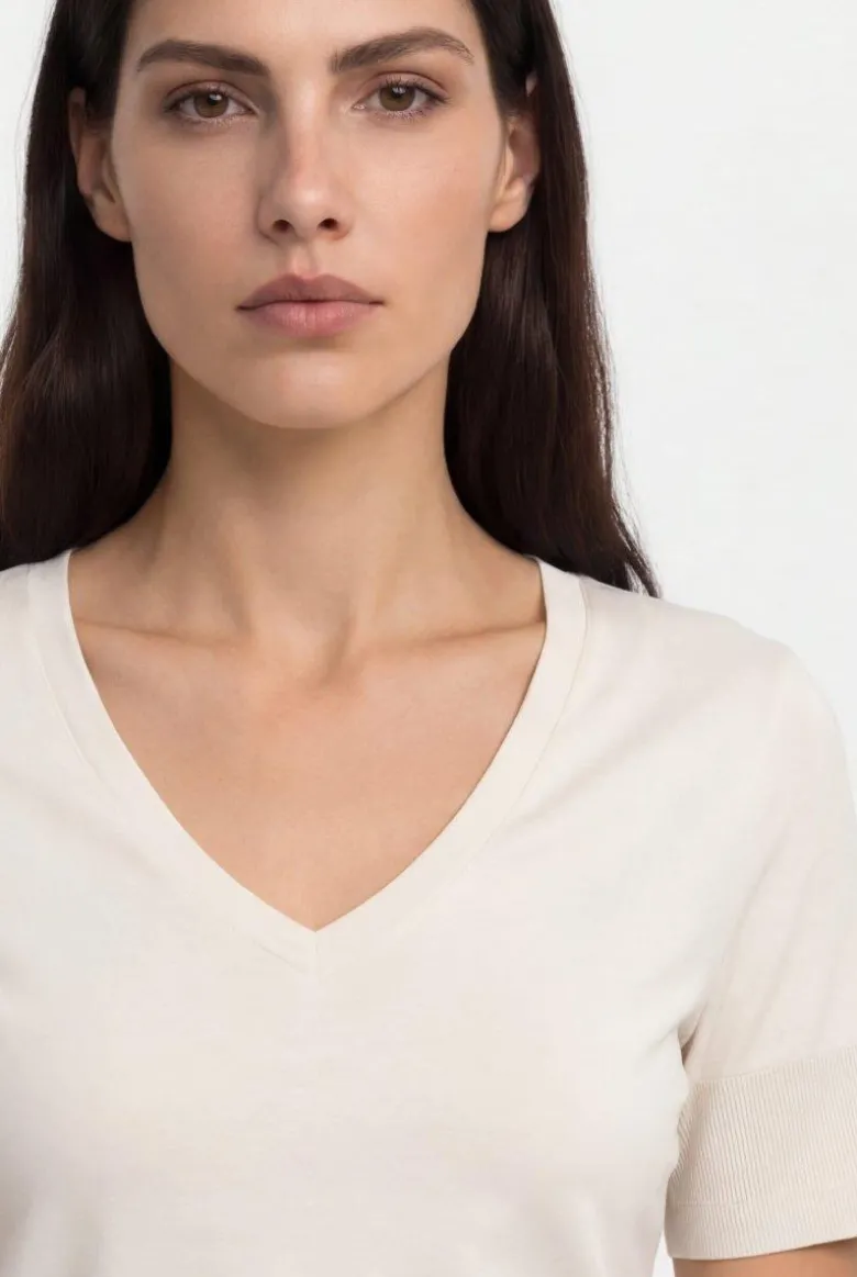 T-Shirt mit Lyocell