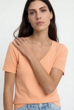 T-Shirt mit Lyocell