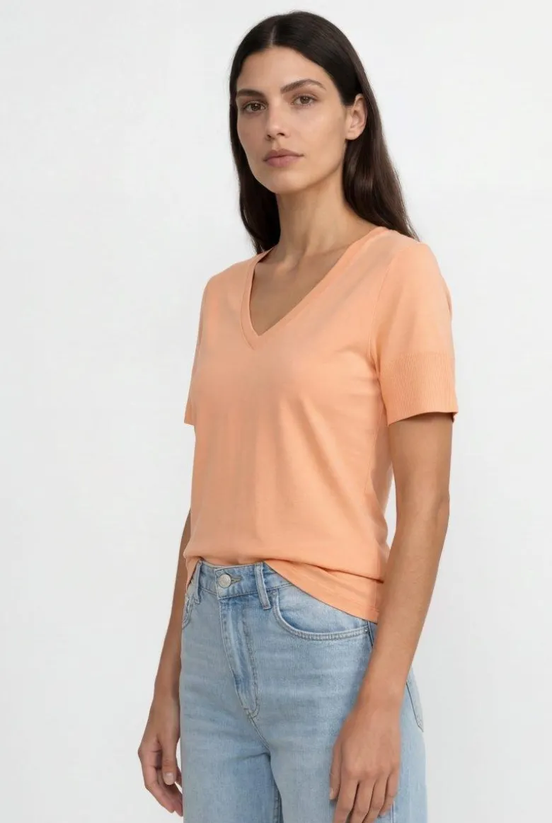 T-Shirt mit Lyocell