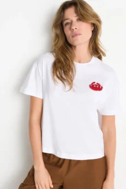 T-Shirt mit Patch