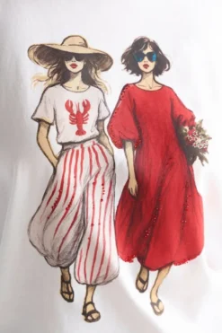T-Shirt mit Print