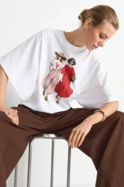 T-Shirt mit Print