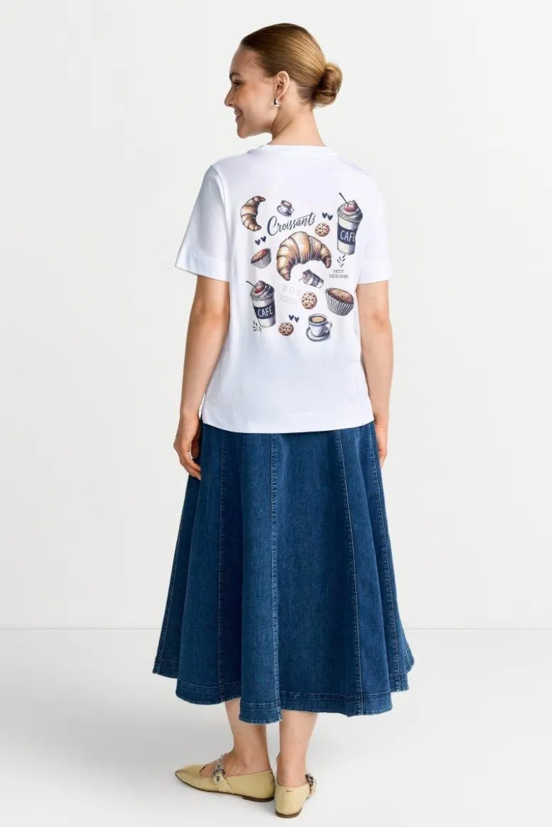 T-Shirt mit Print