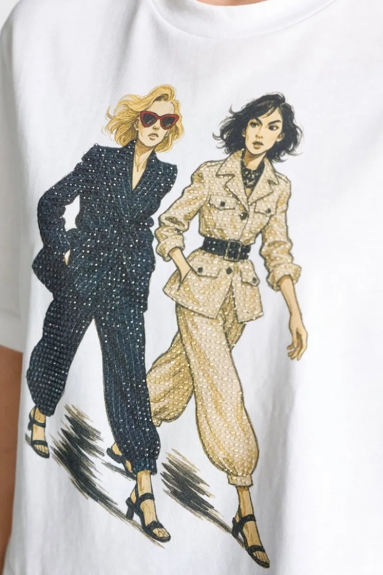 T-Shirt mit Print