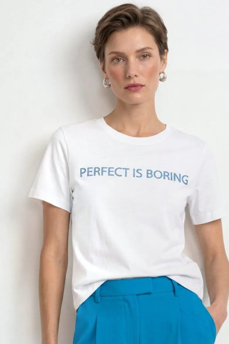T-Shirt mit Slogan