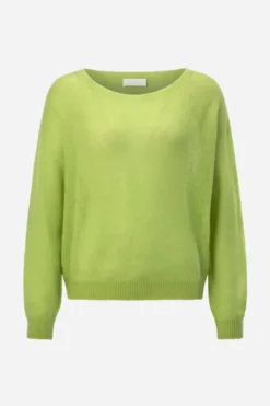 U-Boot-Pullover mit überschnittener Schulter