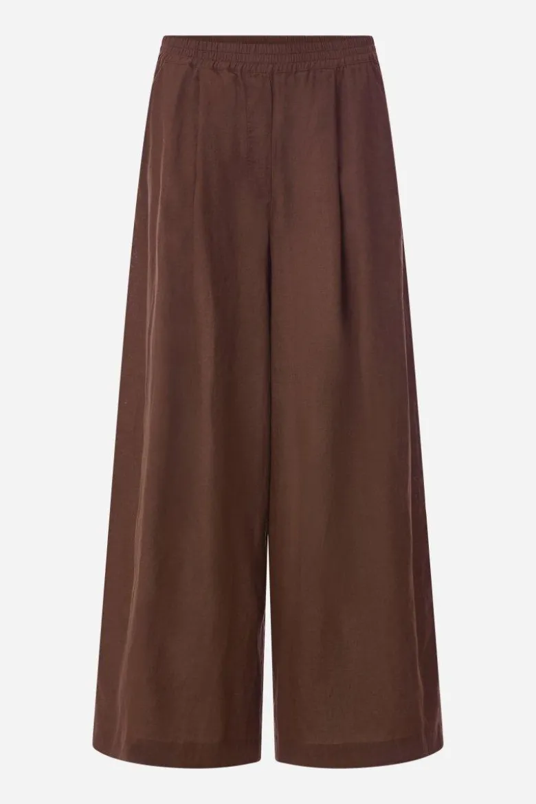 Weite Leinenhose