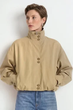 Wendejacke mit Stehkragen