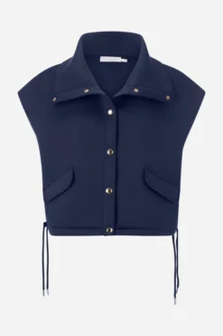 Weste aus Scuba-Jersey