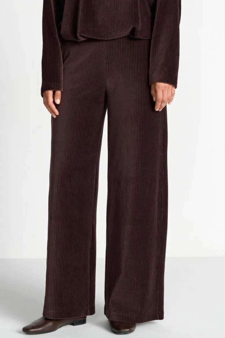 Wide-Leg-Cordhose