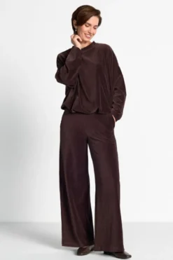 Wide-Leg-Cordhose