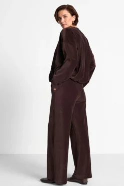Wide-Leg-Cordhose