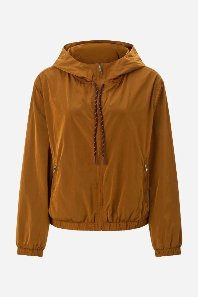 Windbreaker mit Kapuze