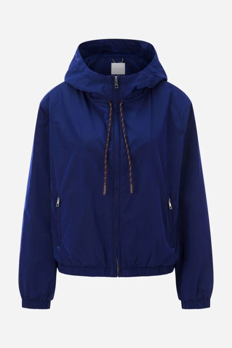 Windbreaker mit Kapuze